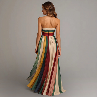 Fiorella™ | Colourful Sleeveless Dress