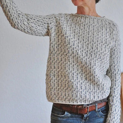 Vittoria | Elegant Grey Sweater