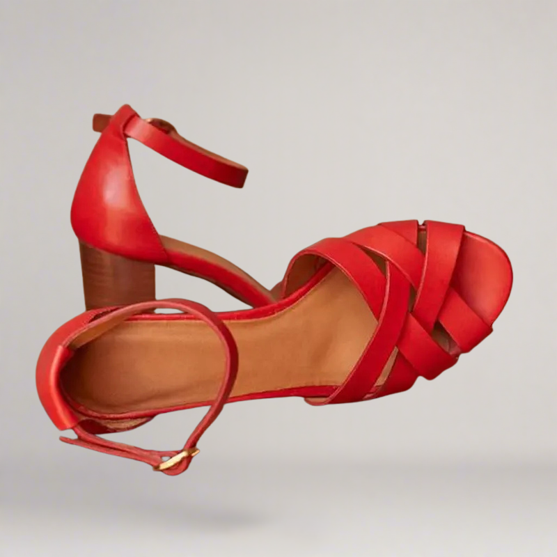 Amalfi | Open wedge artisan sandal