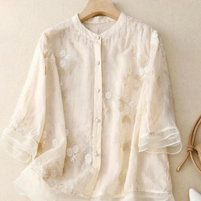 Laurienne™ | Embroidered Blouse