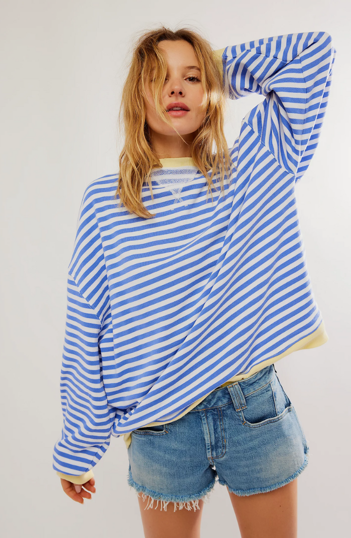 Alessia | Oversized Striped Jumper