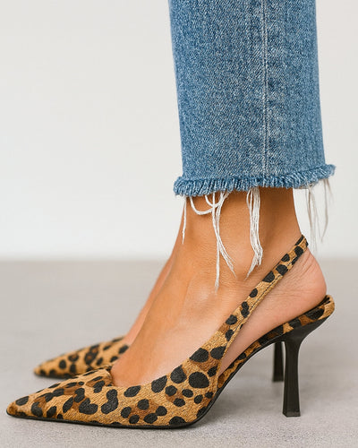 Liona – Stiletto Heel Slingback Shoes