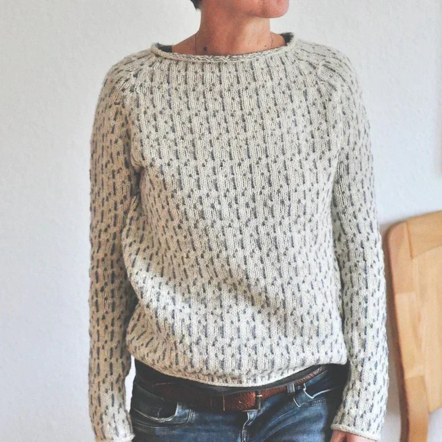 Vittoria | Elegant Grey Sweater