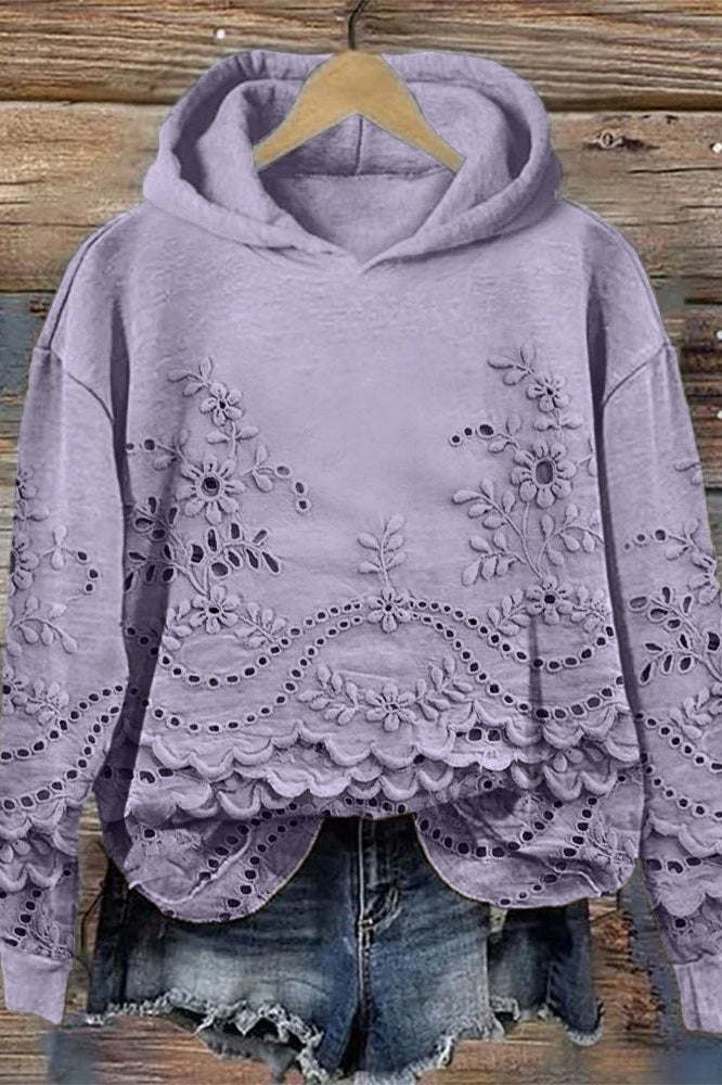 Lace Hoodie Prato