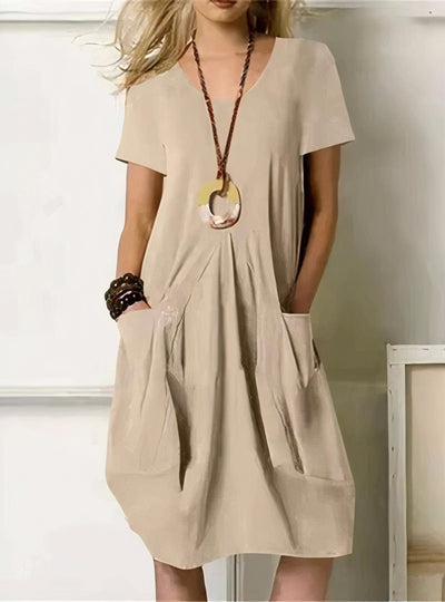 Fritzie | Full-Length Belly-Cover Dress