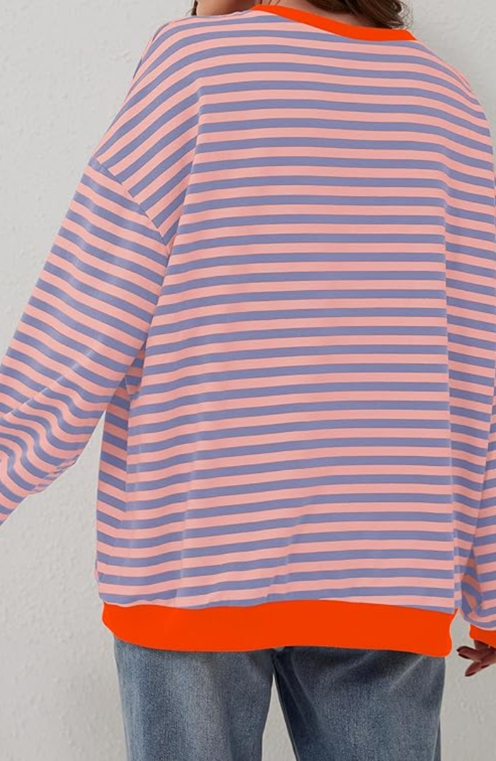 Alessia | Oversized Striped Jumper