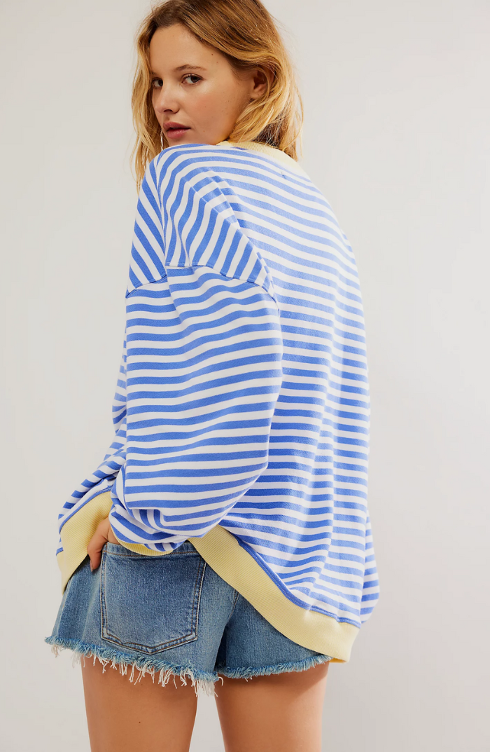 Alessia | Oversized Striped Jumper