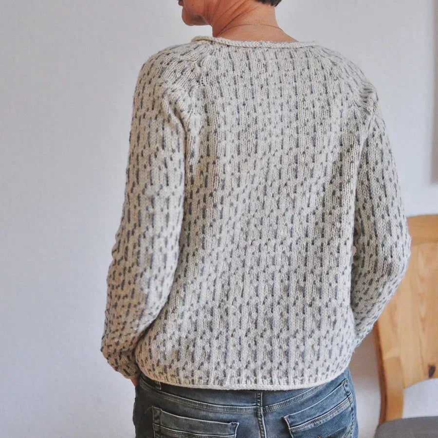 Vittoria | Elegant Grey Sweater