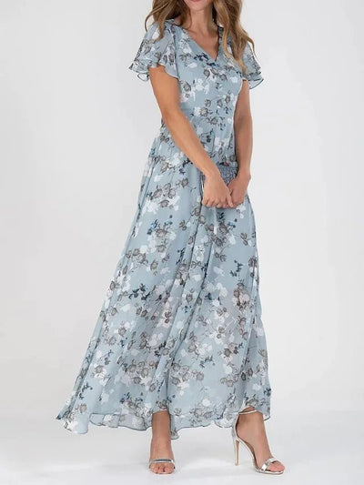 Kaitlyn | Chic Floral Maxi Dress
