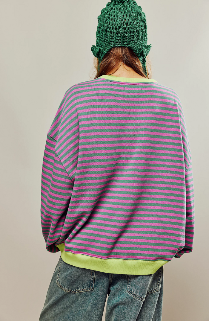 Alessia | Oversized Striped Jumper