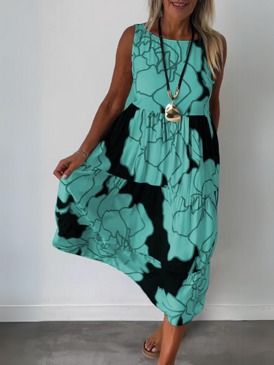 Gwendolyn | Chic Sleeveless Maxi Dress