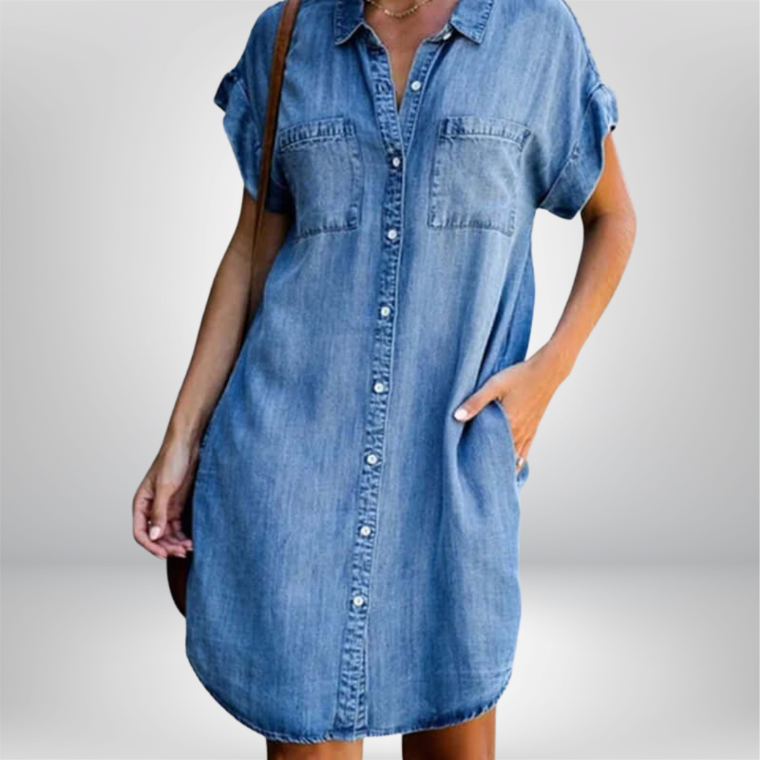 Carina - Relaxed Denim Dress