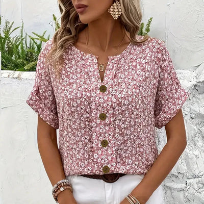 Verna | Stylish Floral Print Blouse