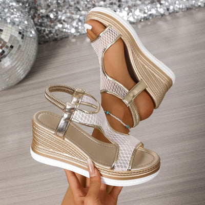 Émiline | Orthopaedic Sandal with Wedge Heel