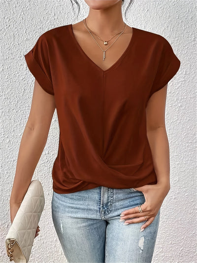 Doreen | Flattering V-Neck Shirt