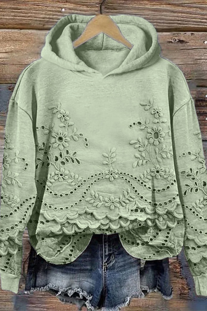Lace Hoodie Prato
