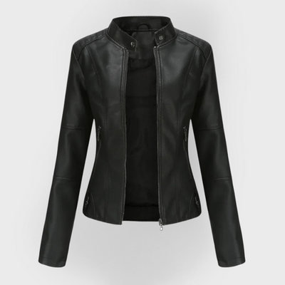 Pia | Elegant and Stylish Leather Jacket