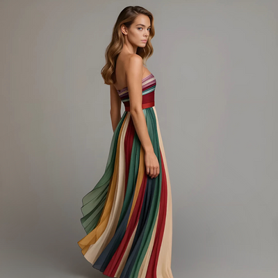 Fiorella™ | Colourful Sleeveless Dress