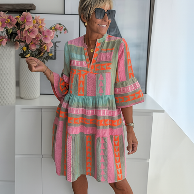 Robinson Luxe House | Embroidered Summer Mini Dress