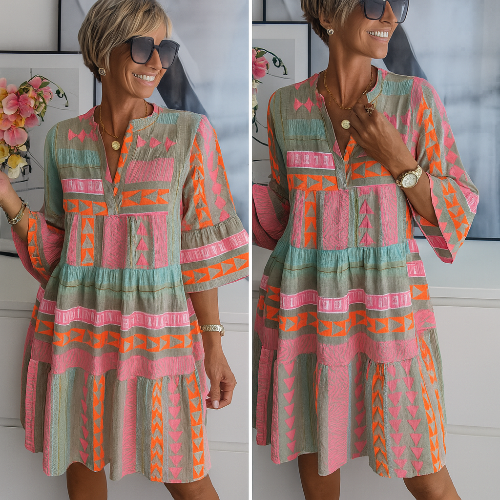 Robinson Luxe House | Embroidered Summer Mini Dress