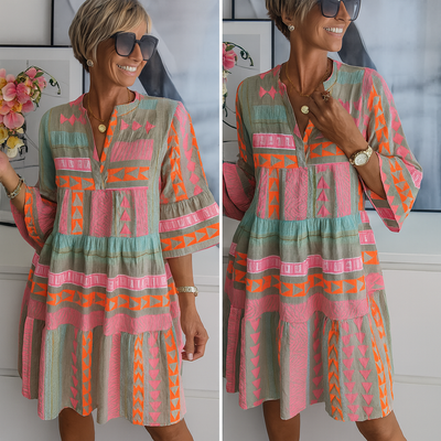 Robinson Luxe House | Embroidered Summer Mini Dress