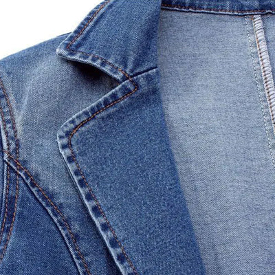 Meja - Stylish Denim Blazer