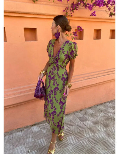 Hariette | Elegant Floral Dress