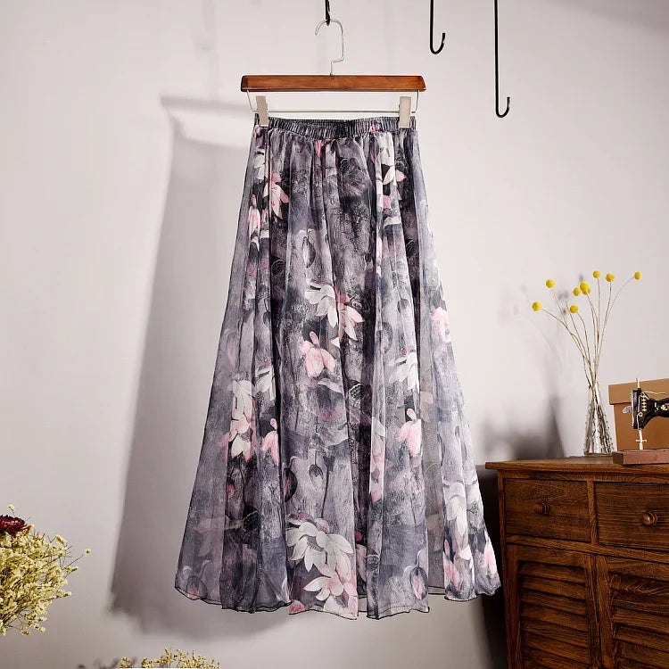 Genevieve | Versatile Airy Maxi Skirt for Every Occasion
