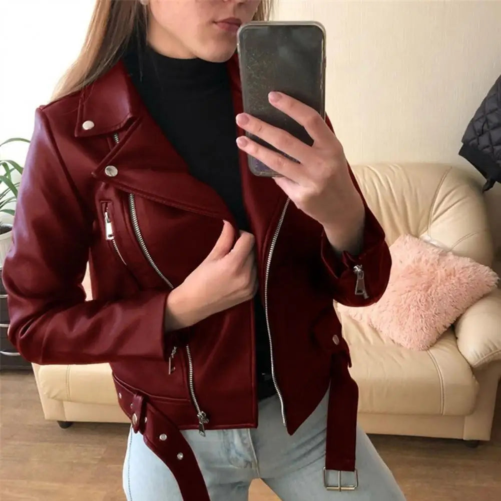 Pia | Casual Durable Leather Jacket