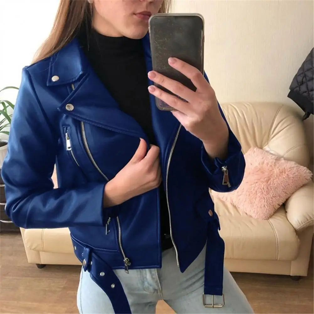 Pia | Casual Durable Leather Jacket