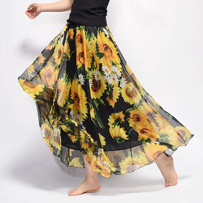 Genevieve | Versatile Airy Maxi Skirt for Every Occasion