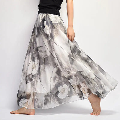 Genevieve | Versatile Airy Maxi Skirt for Every Occasion