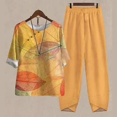 Liv - Elegant and Comfortable Shirt and Pants Set