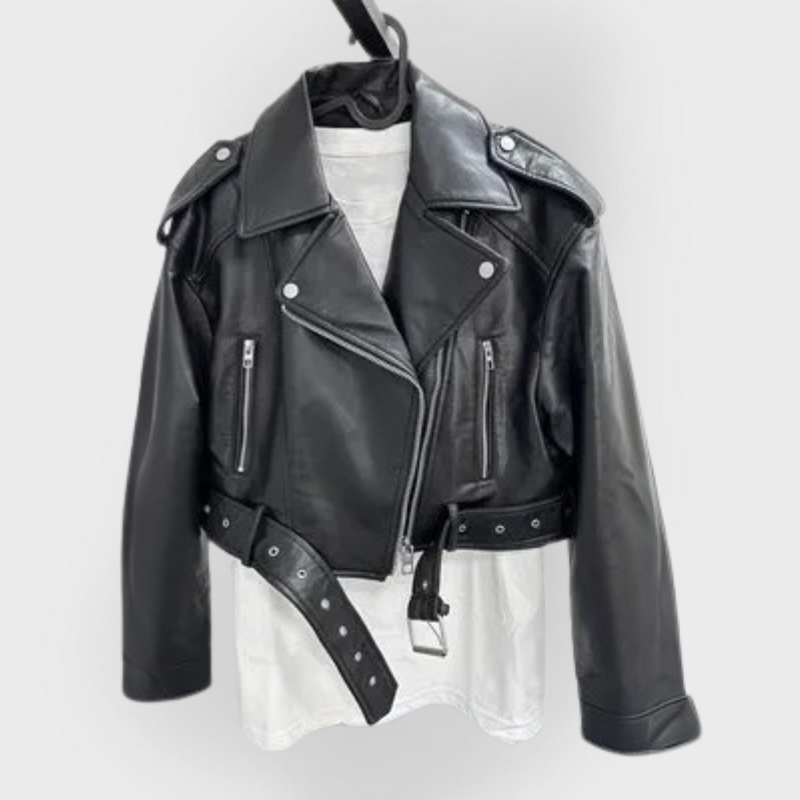 Pia | Versatile Quality Leather Jacket