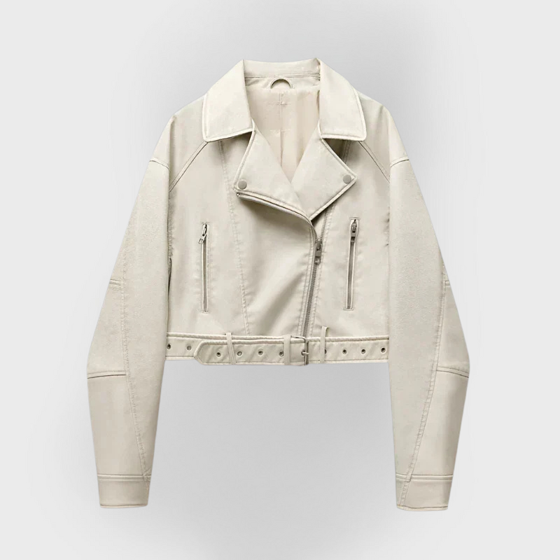 Pia | Versatile Quality Leather Jacket