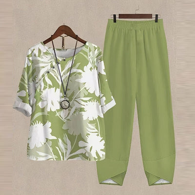 Liv - Elegant and Comfortable Shirt and Pants Set