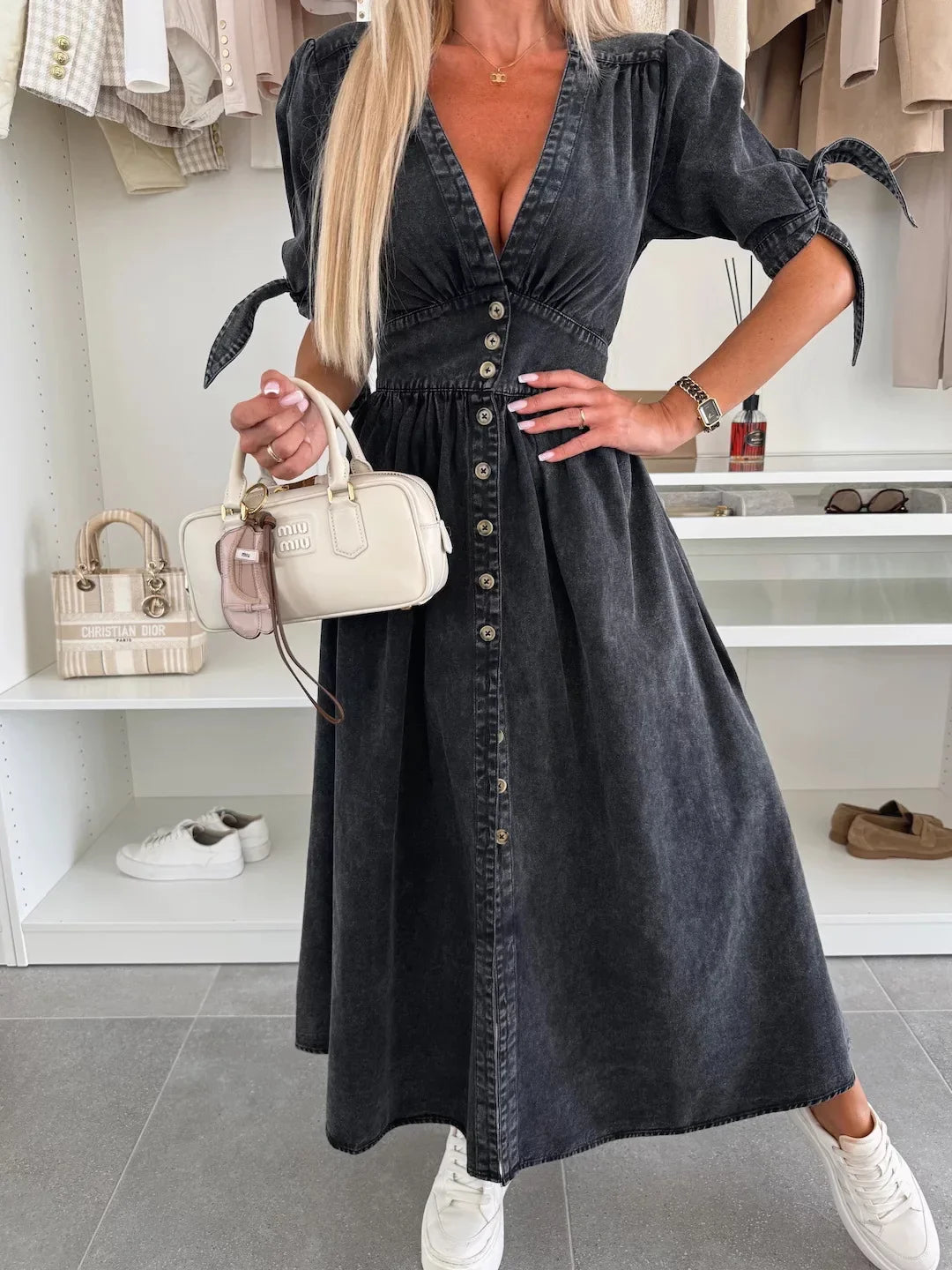 Jessie | Charme Denim Dress
