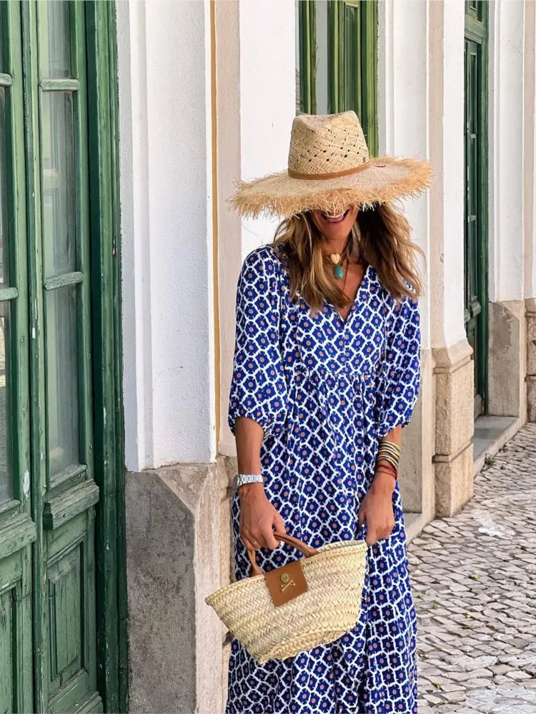 April | Bohemian Maxi Dress