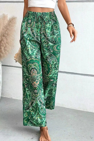 Analyn | Boho Chic Wide-Leg Trousers