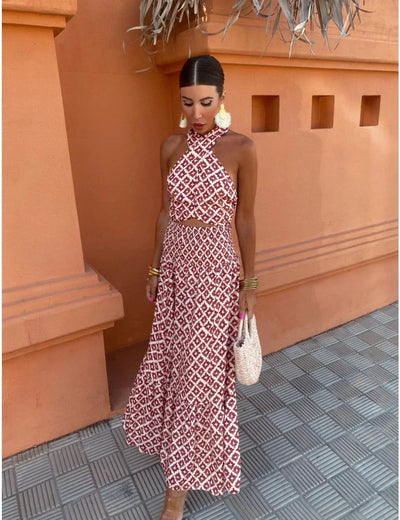 Valeria | Ruched Midi Dress