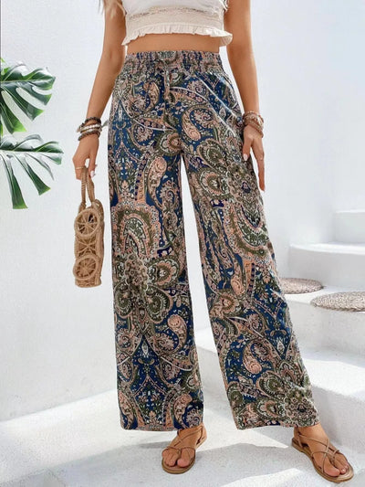 Analyn | Boho Chic Wide-Leg Trousers