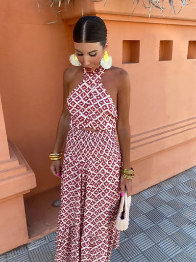 Valeria | Ruched Midi Dress