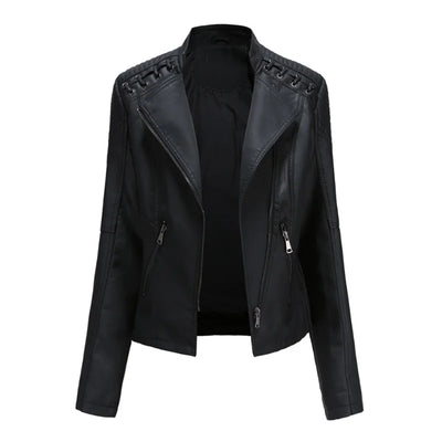 Pia | Classic Soft Leather Jacket