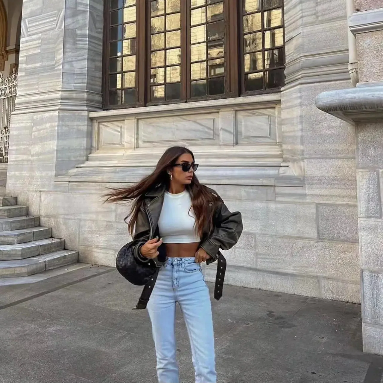 Pia | Versatile Quality Leather Jacket