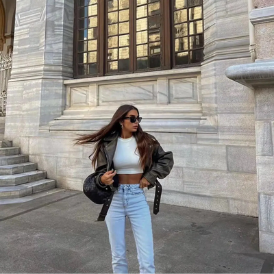 Pia | Versatile Quality Leather Jacket
