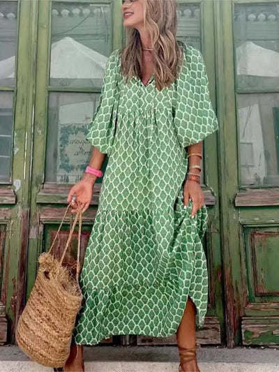 April | Bohemian Maxi Dress