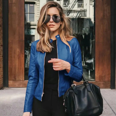 Pia | Versatile Leather Jacket