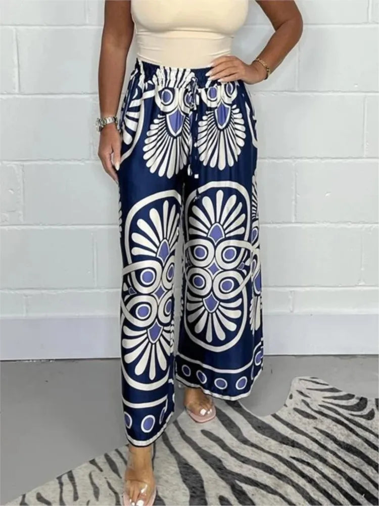 Casandra | Chic Wide-Leg Bohemian Trousers