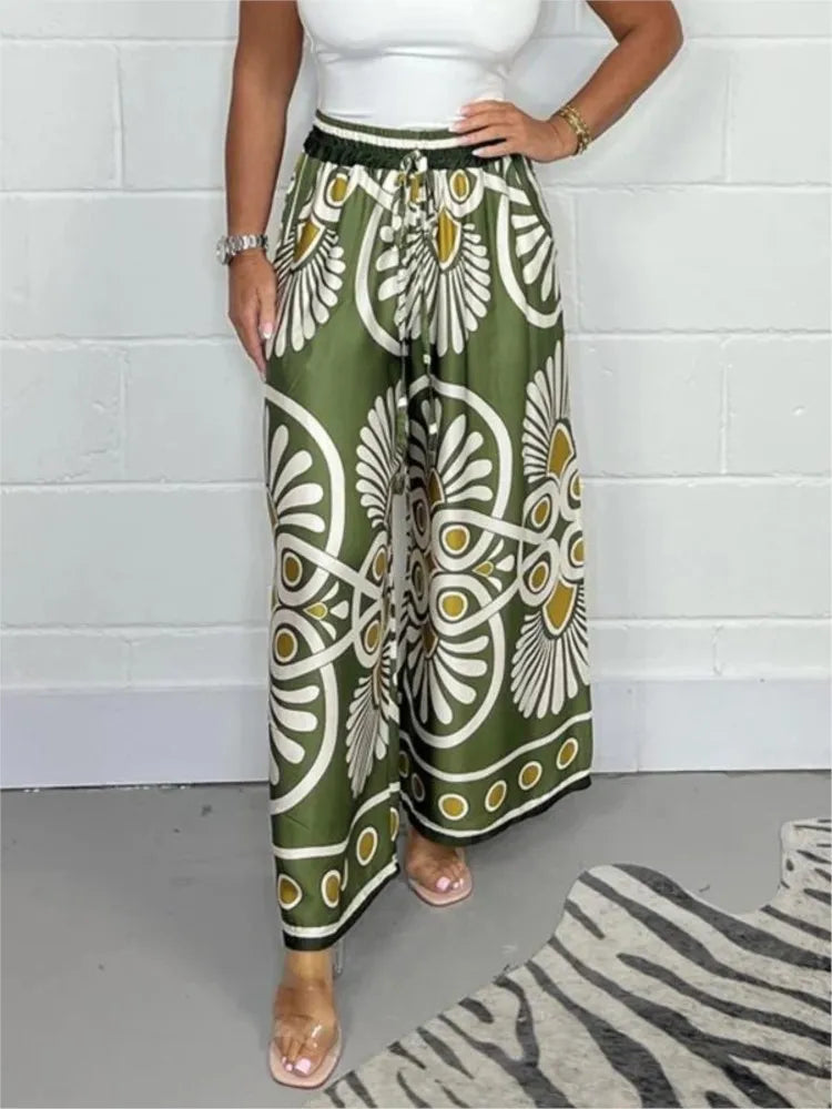 Casandra | Chic Wide-Leg Bohemian Trousers