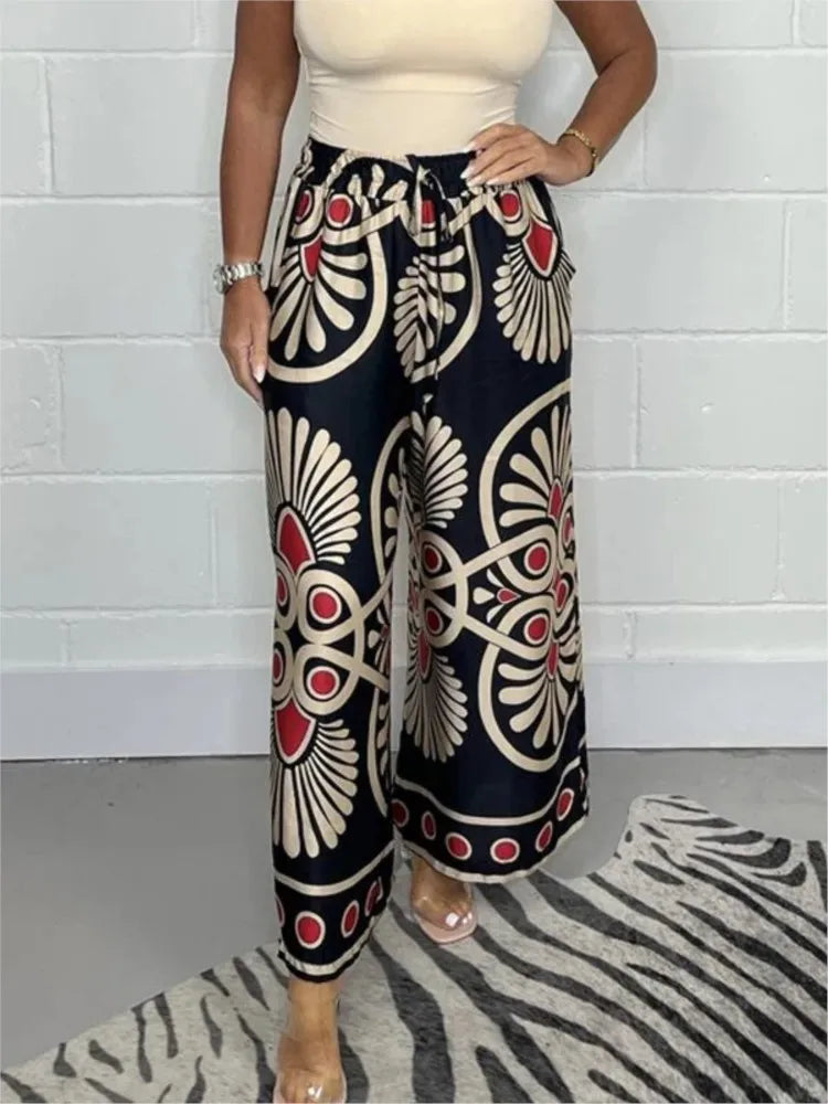 Casandra | Chic Wide-Leg Bohemian Trousers
